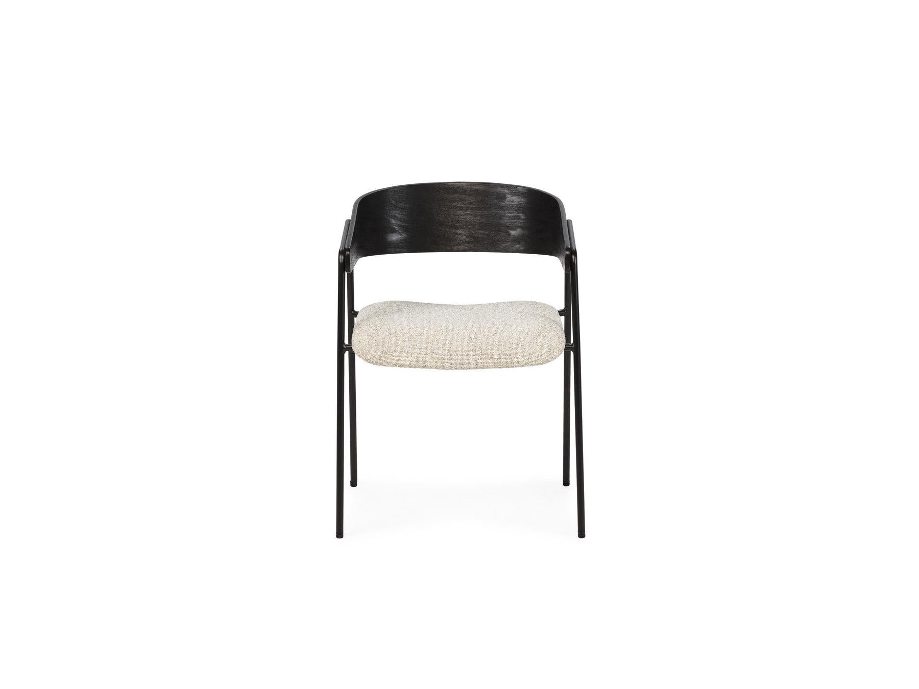 Soren - Lot De 2 Chaises - Tissu Texturé