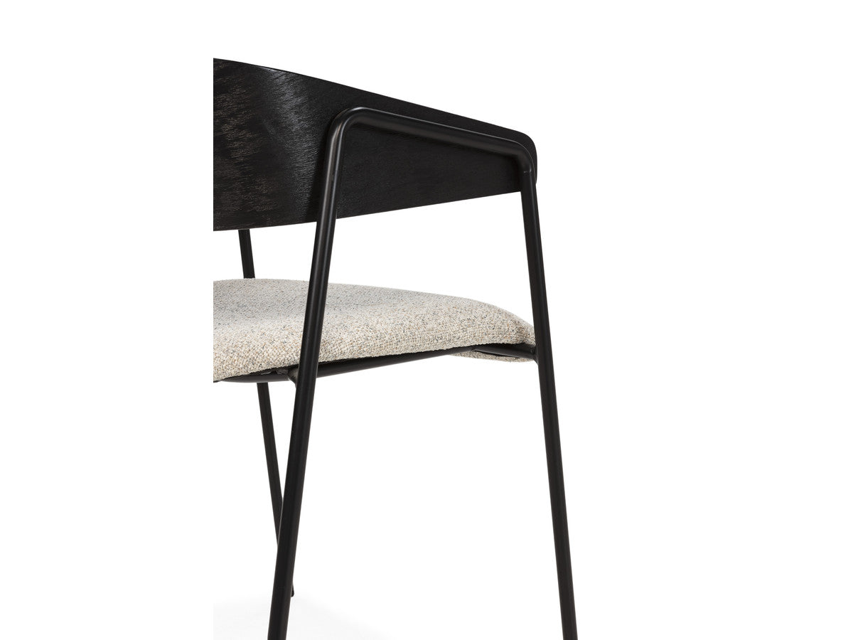 Soren - Lot De 2 Chaises - Tissu Texturé
