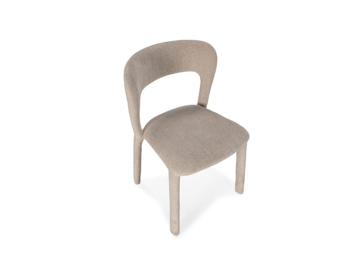 Pia - Lot De 2 Chaises - Tissu