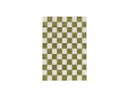 Gaelle - Low-Pile Rug - Check Pattern - Green
