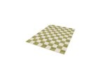 Gaelle - Low-Pile Rug - Check Pattern - Green