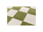 Gaelle - Low-Pile Rug - Check Pattern - Green