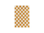Gaelle - Low-Pile Rug - Checkerboard Pattern - Yellow