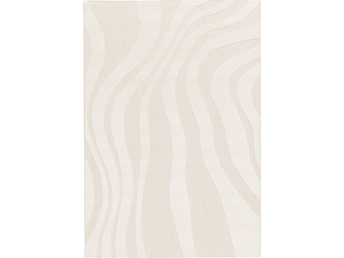 Noelia - Noelia Low-Pile Rug Abstract Pattern - Beige