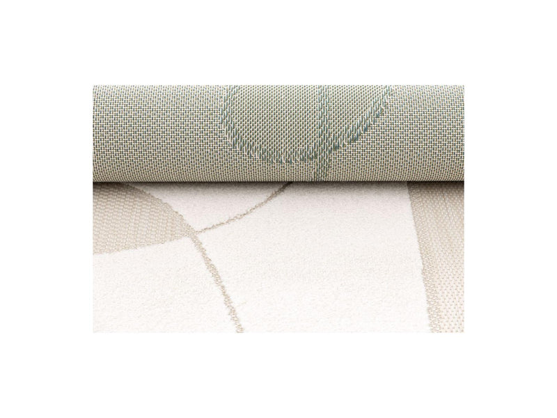 Kaia - Short Pile Rug - Abstract Pattern - Beige