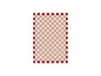 Myrlie - Myrlie Low-Pile Rug with Check Pattern - Pink
