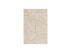 Flat-Woven Kael Rug Abstract Pattern - Brown