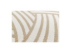 Flat-Woven Kael Rug Abstract Pattern - Brown