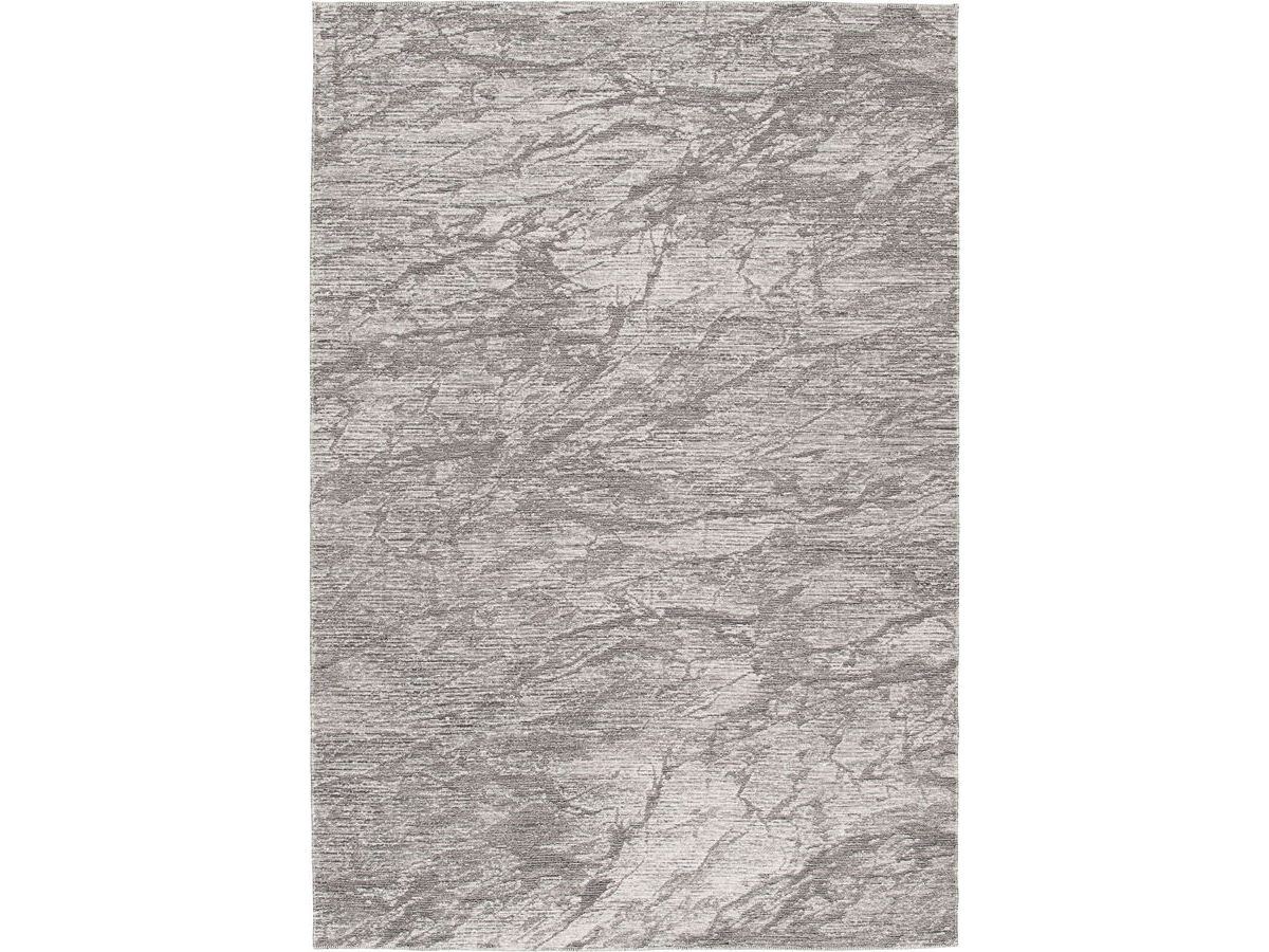 Calie - Tapis Tissage Gobelin - Uni - Gris
