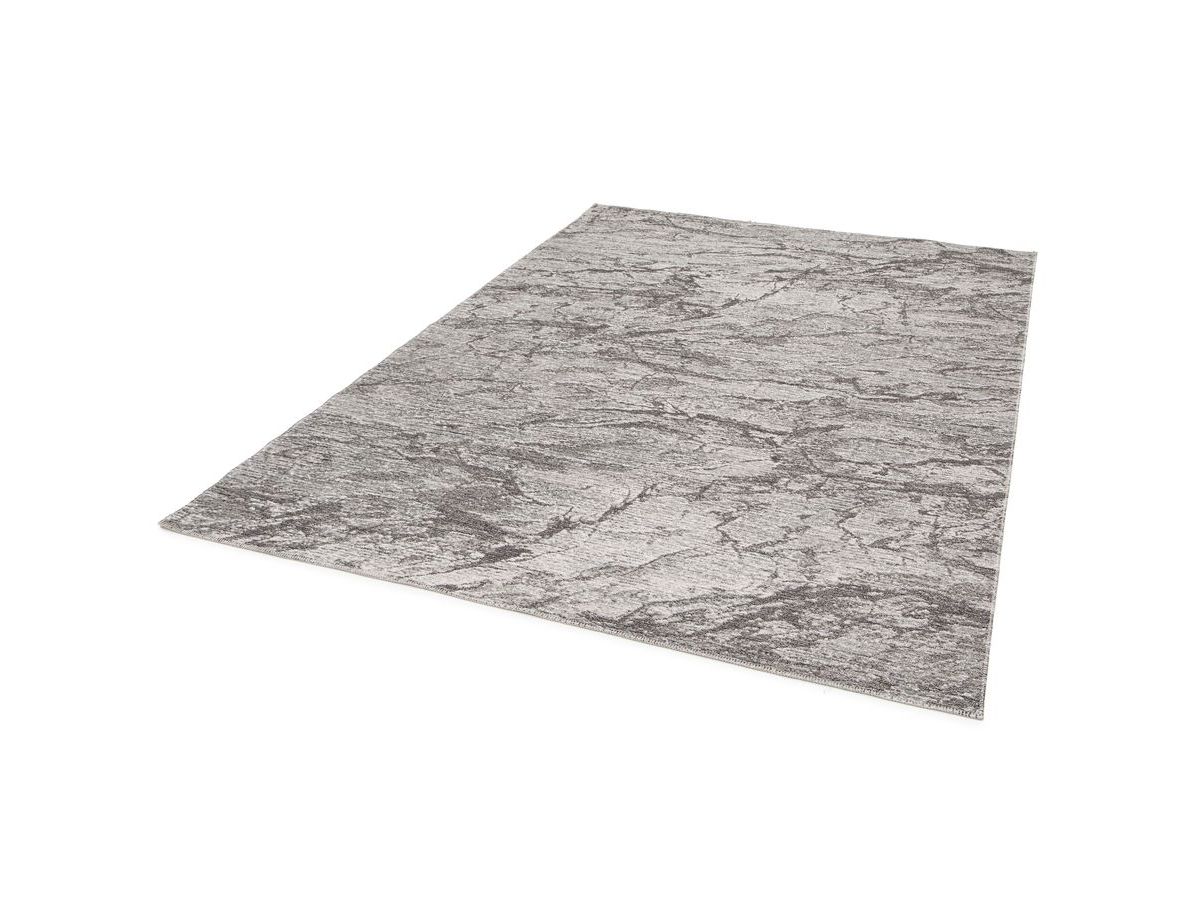 Calie - Tapis Tissage Gobelin - Uni - Gris