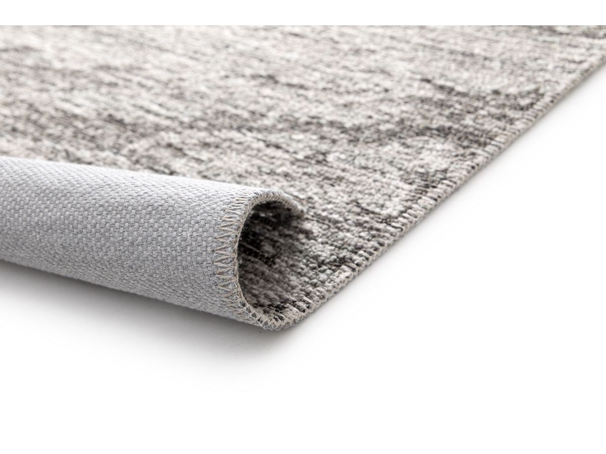 Calie - Tapis Tissage Gobelin - Uni - Gris