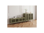 Clara - 4-Door 160 cm Metal TV Unit + 3-Door 120 cm Metal Sideboard Limited Edition