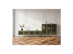 Clara - 4-Door 160 cm Metal TV Unit + 3-Door 120 cm Metal Sideboard Limited Edition
