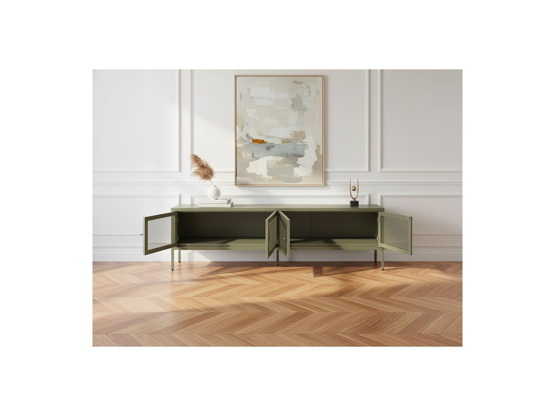 Clara - 4-Door TV Unit - Metal Limited Edition