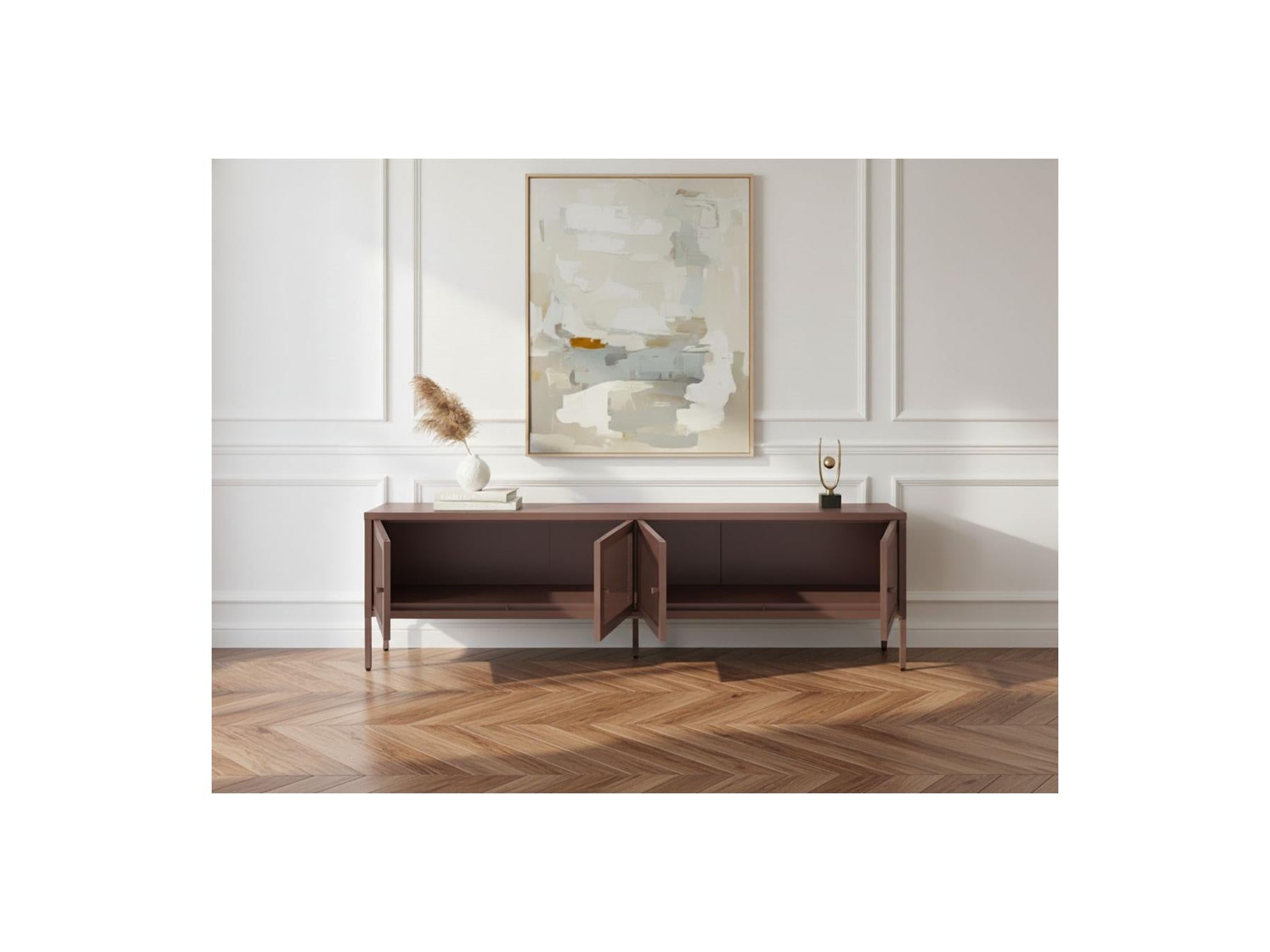 Clara - 4-Door TV Unit - Metal Limited Edition