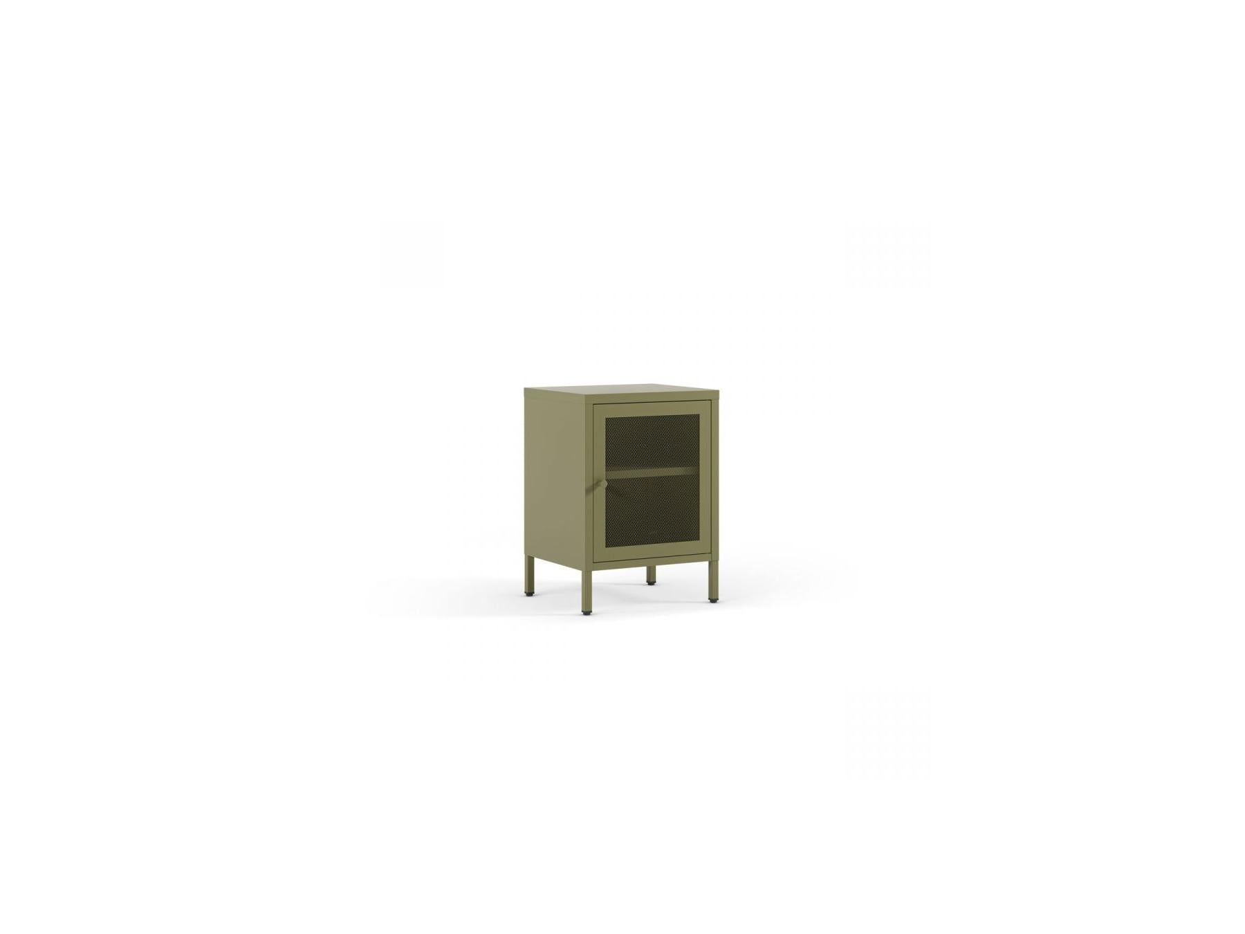 Clara - 1-Door Bedside Table - Metal Limited Edition
