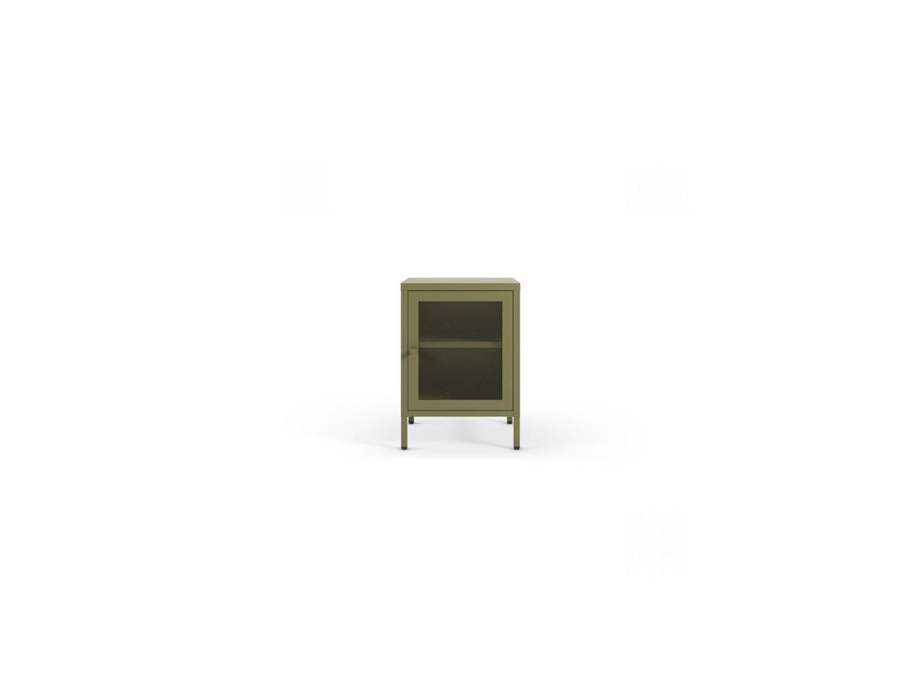 Clara - Set of 2 1-Door Bedside Tables - Limited Edition Metal