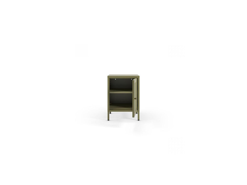 Clara - Set of 2 1-Door Bedside Tables - Limited Edition Metal