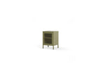 Clara - Set of 2 1-Door Bedside Tables - Limited Edition Metal