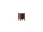 Clara - Set of 2 1-Door Bedside Tables - Limited Edition Metal