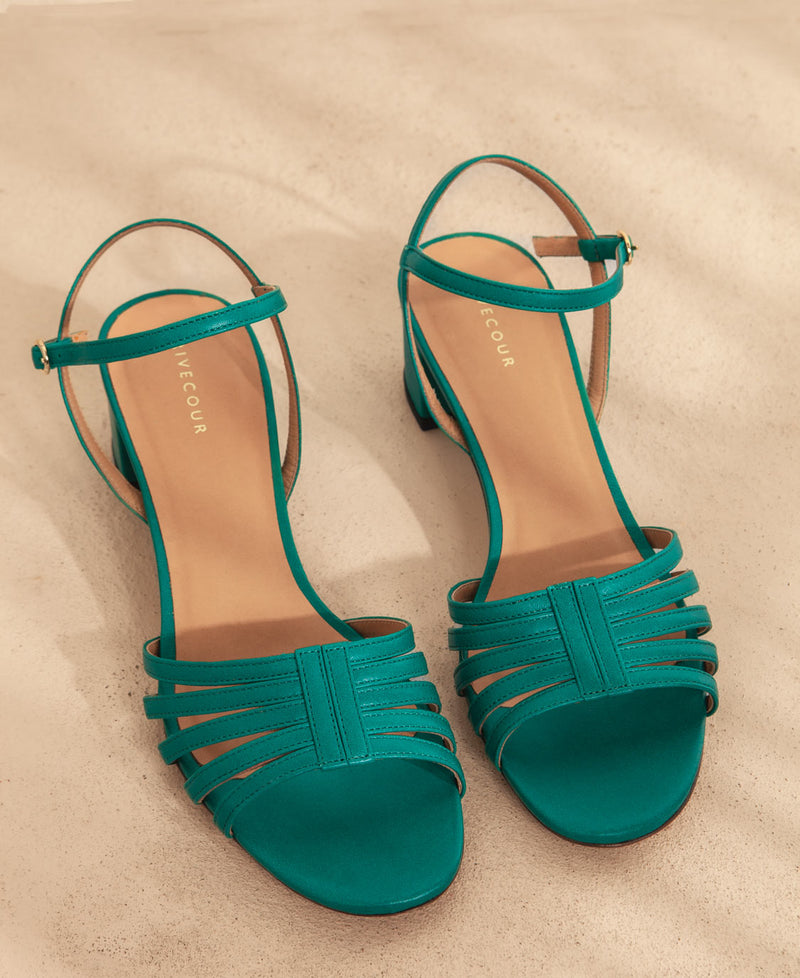 Sandals N°779 Emerald