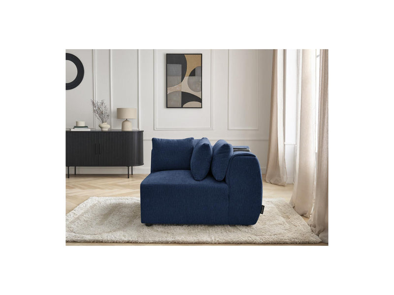 Jana - Angle Avec Têtière Pour Canapé Modulable - Tissu Texturé
