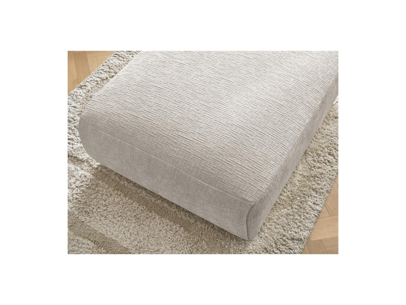 Jana - Large Pouf - Textured Fabric