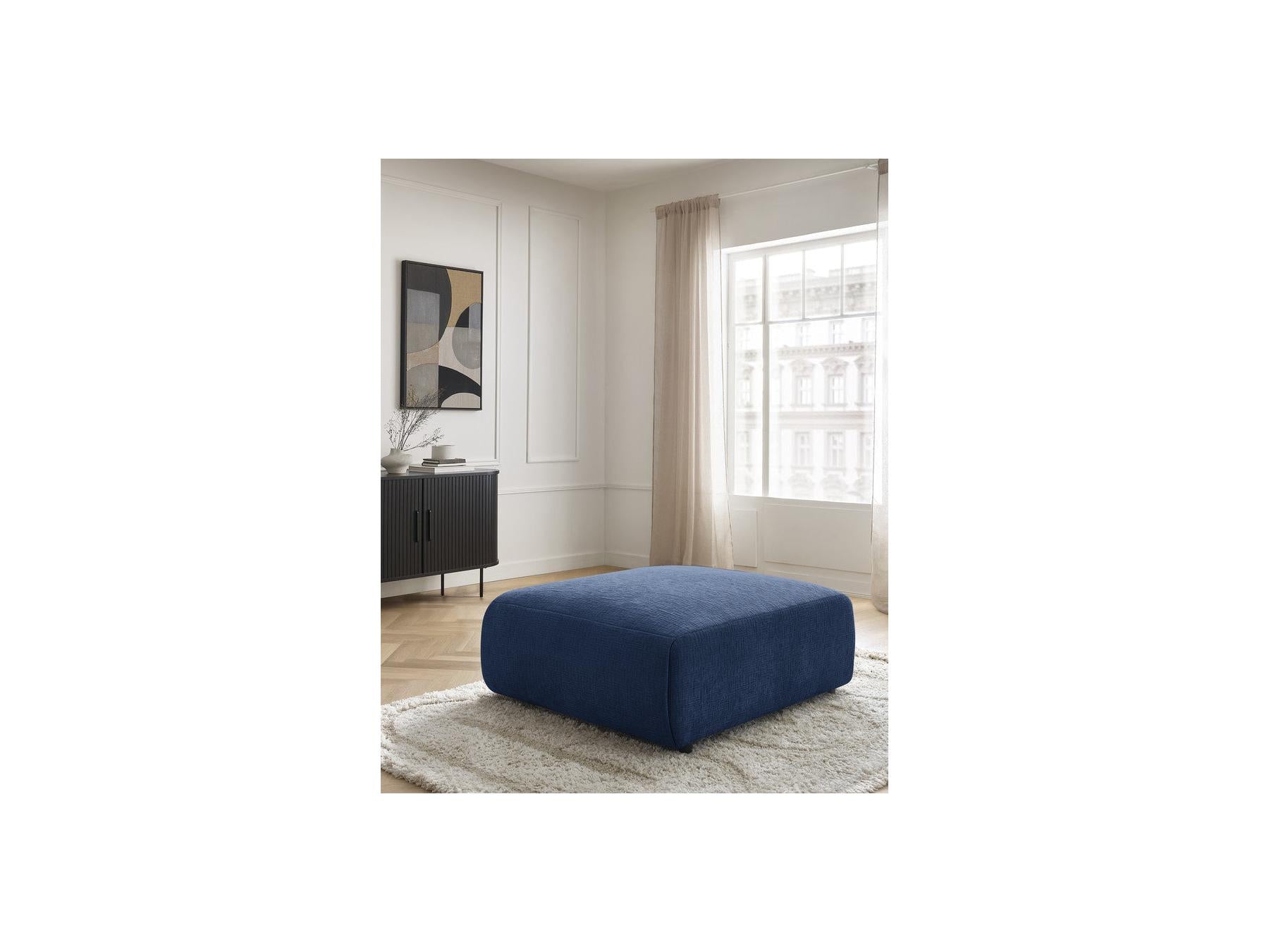 Jana - Large Pouffe - Textured Fabric