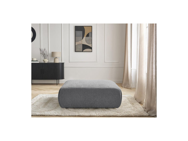Jana - Large Pouf - Textured Fabric