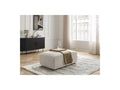 Jana - Small Ottoman - Textured Fabric