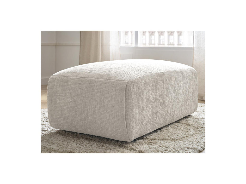 Jana - Small Ottoman - Textured Fabric