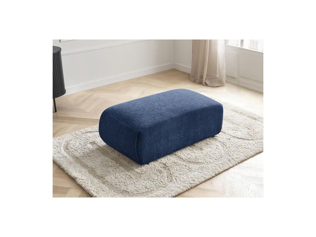Jana - Small Ottoman - Textured Fabric