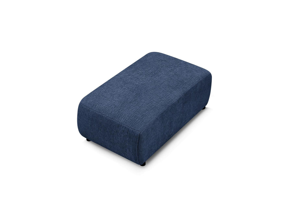 Jana - Small Ottoman - Textured Fabric