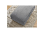Jana - Small Ottoman - Textured Fabric