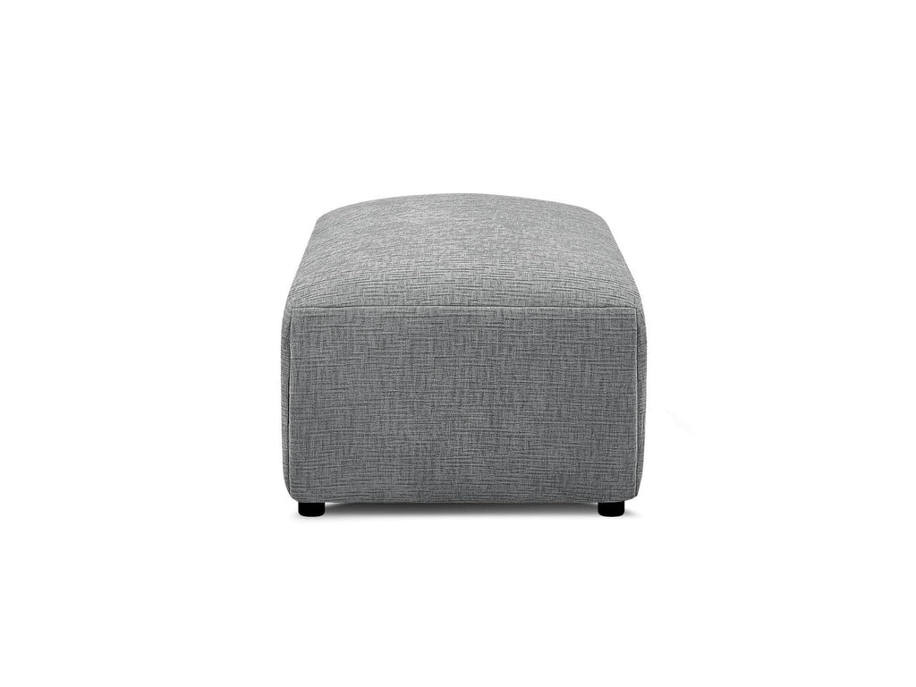 Jana - Small Ottoman - Textured Fabric