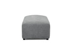 Jana - Small Ottoman - Textured Fabric