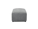 Jana - Pouf Petit - Tissu Texturé