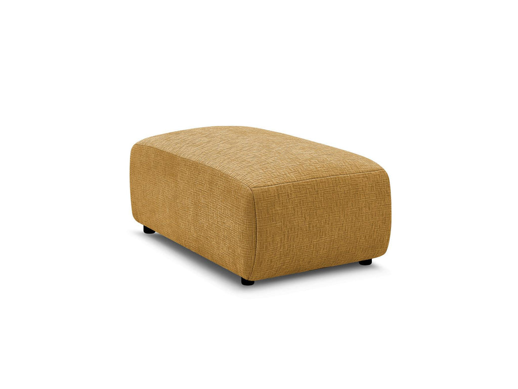Jana - Small Ottoman - Textured Fabric