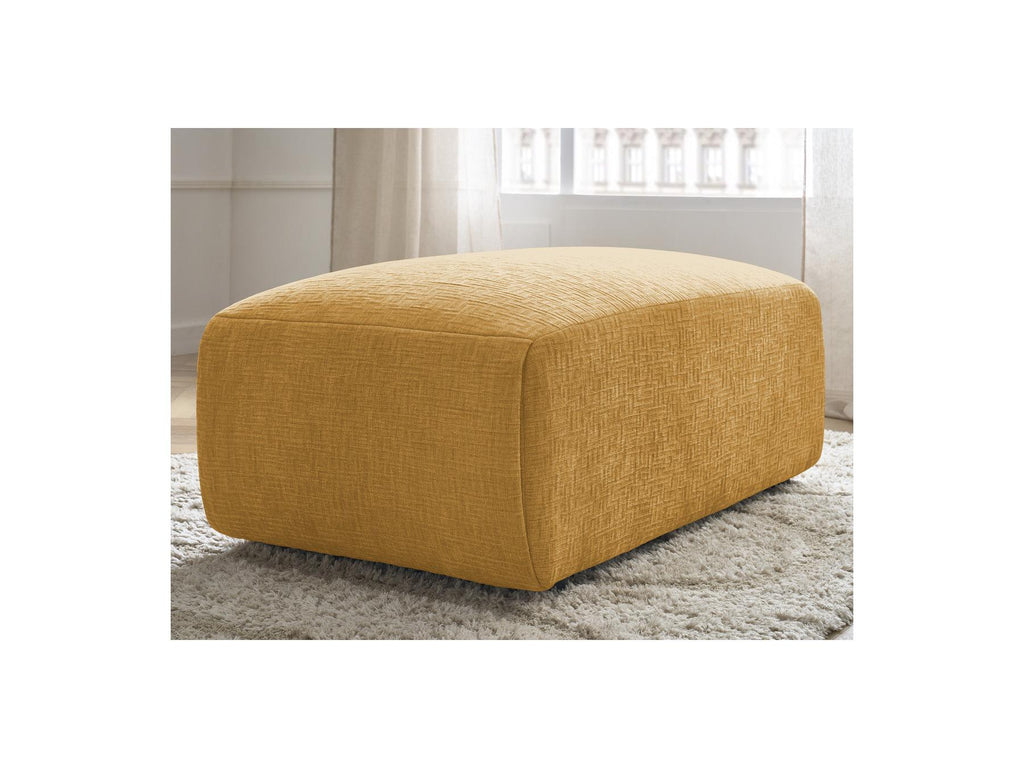 Jana - Small Ottoman - Textured Fabric
