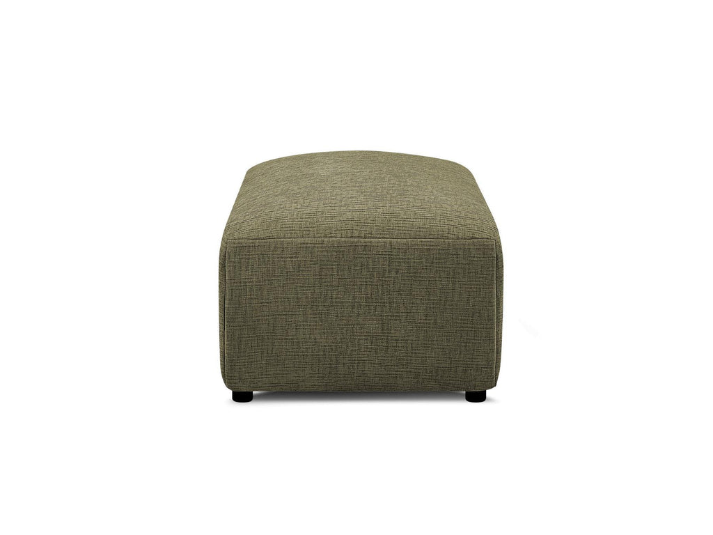 Jana - Small Ottoman - Textured Fabric