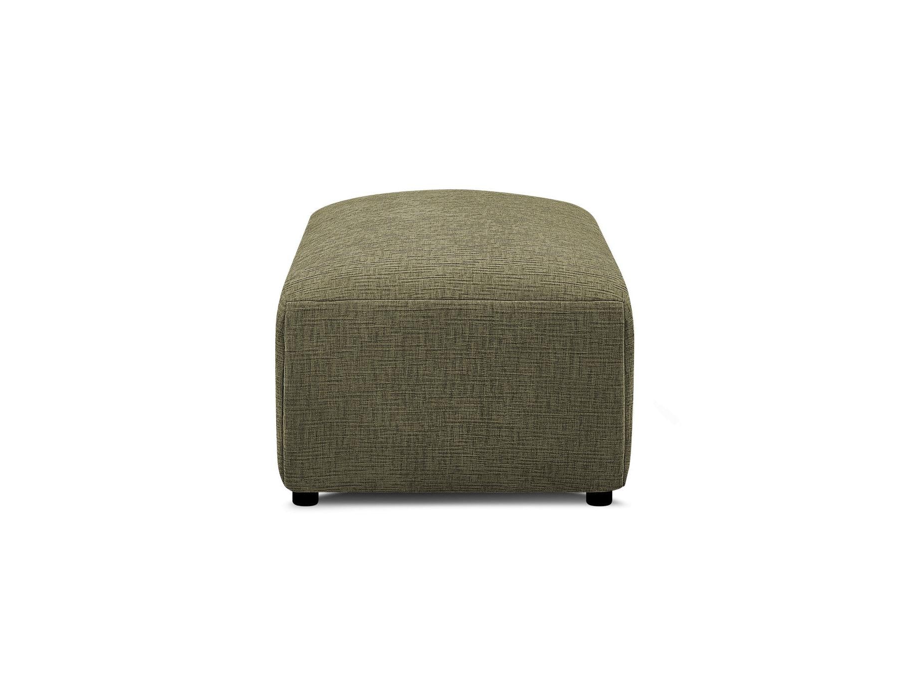 Jana - Small Ottoman - Textured Fabric