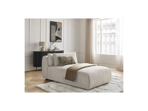 Jana - Sofá Cama Con Reposacabezas Para Sofá Modular - Tela Texturizada