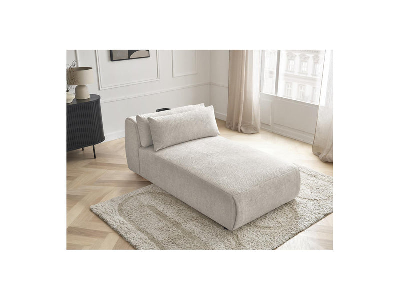 Jana - Daybed With Headrest For Modular Sofa - Textured Fabric