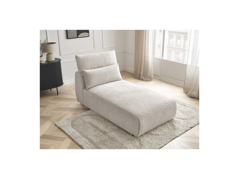 Jana - Daybed With Headrest For Modular Sofa - Textured Fabric