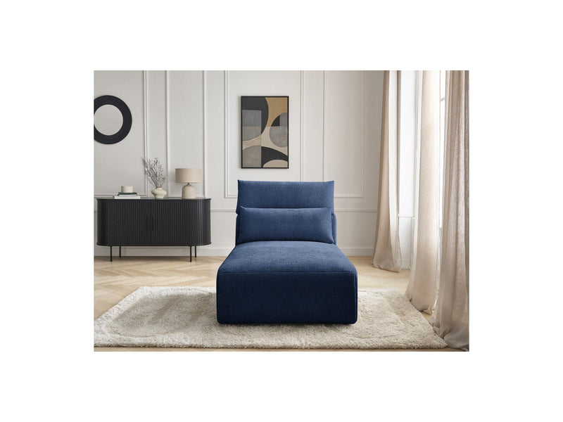 Jana - Daybed With Headrest For Modular Sofa - Textured Fabric