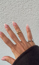 Anillo de falange asimétrica