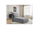 Jana - Daybed With Headrest For Modular Sofa - Textured Fabric