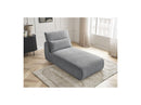 Jana - Daybed With Headrest For Modular Sofa - Textured Fabric