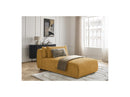 Jana - Daybed With Headrest For Modular Sofa - Textured Fabric