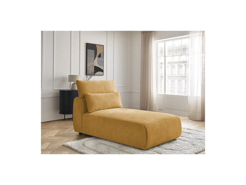 Jana - Daybed With Headrest For Modular Sofa - Textured Fabric